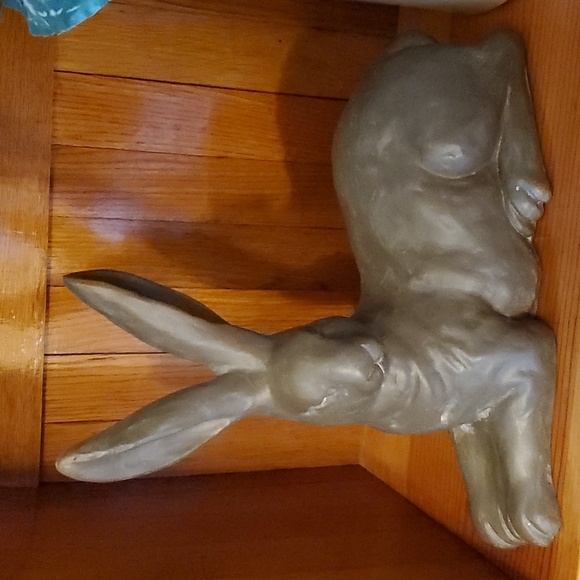 Pottery Barn Large Essex Laying Handcrafted Bunny - Picture 2 of 8